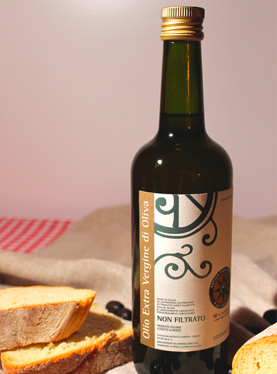 Olio Extra Vergine di Oliva non filtrato